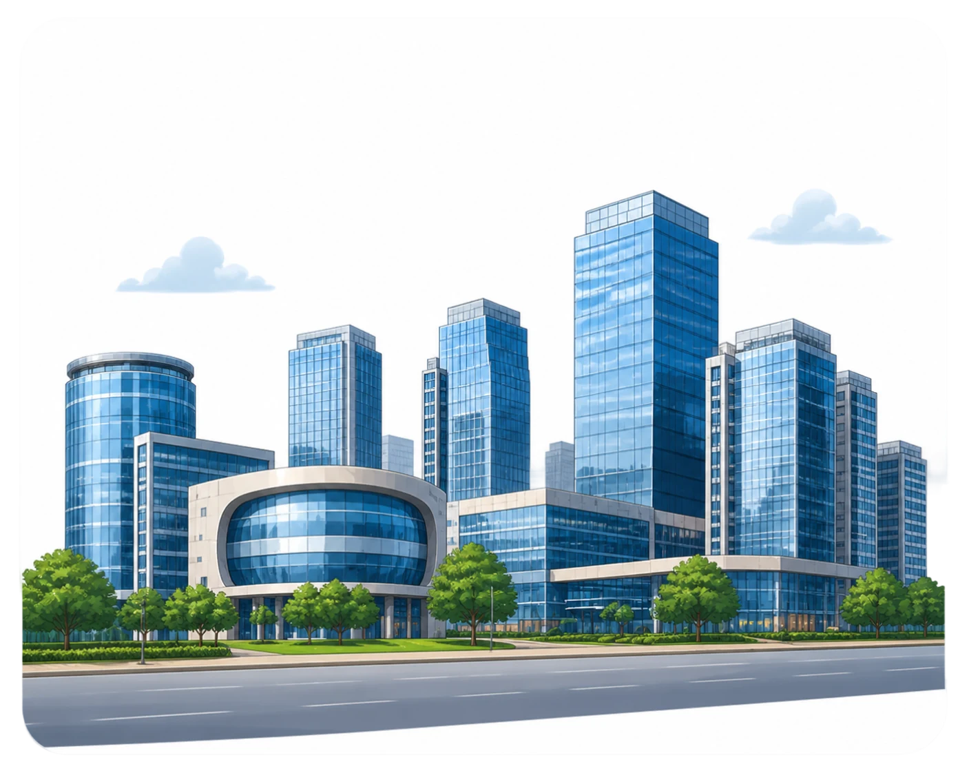 Gurugram monument illustration